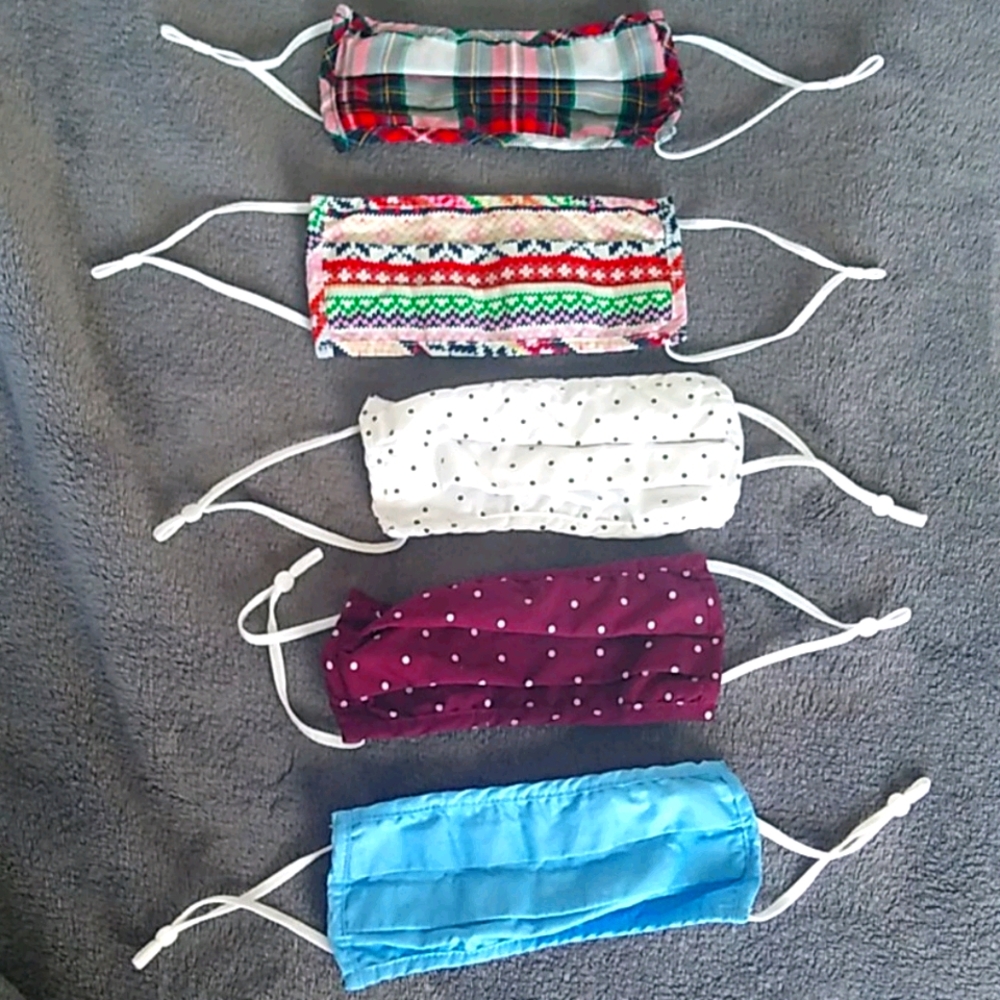 Old Navy Masks Set of 5